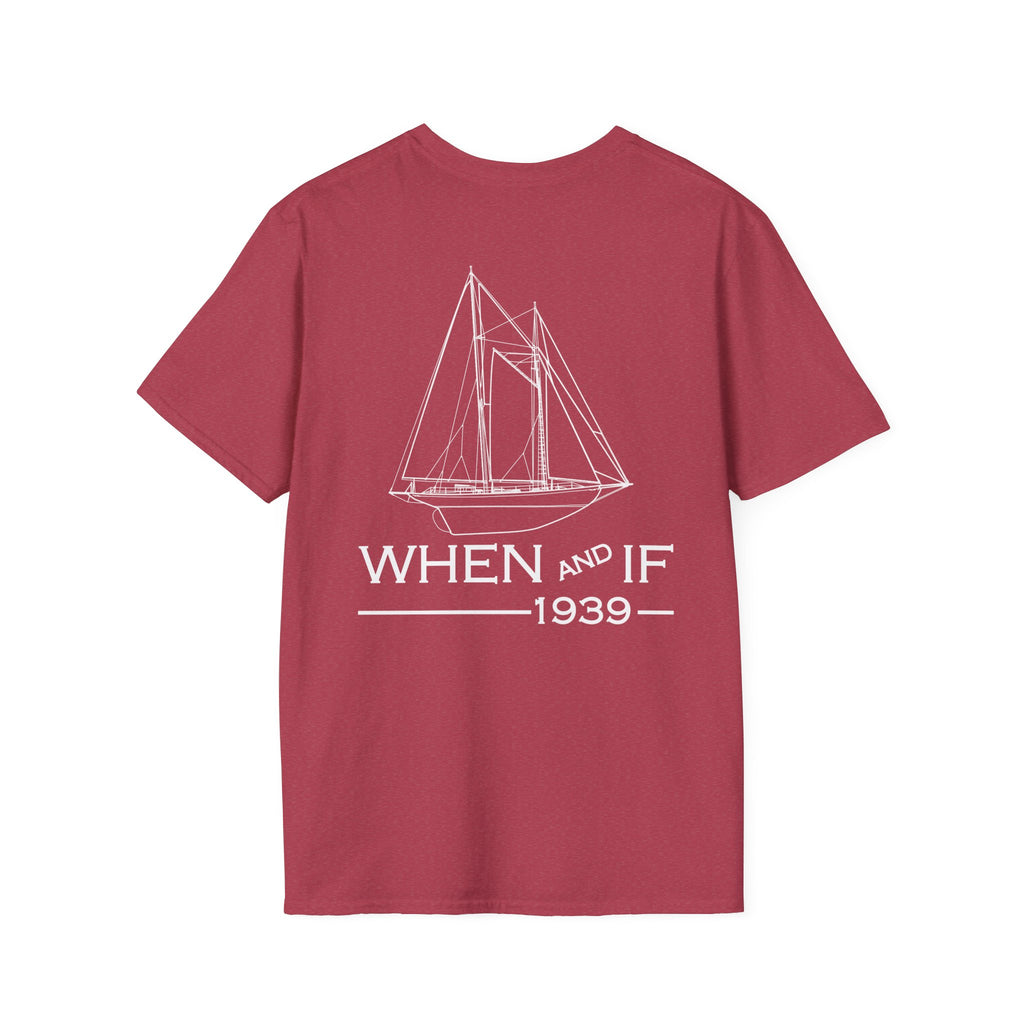 Classic When And If Tee - White Ink