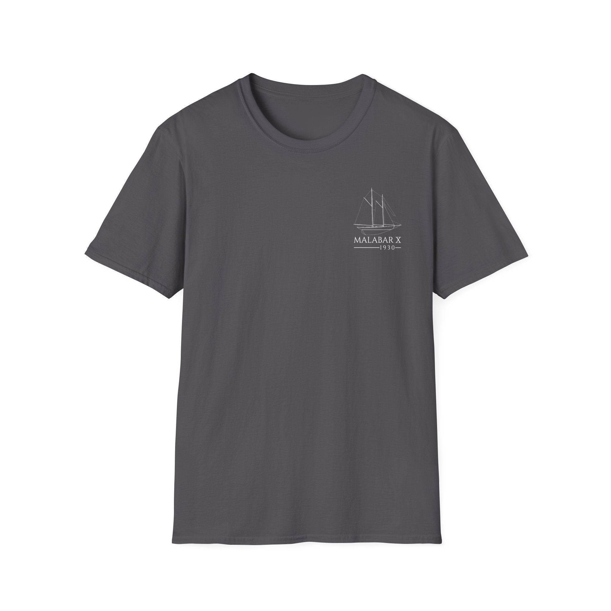 Classic Malabar X Tee - White Ink