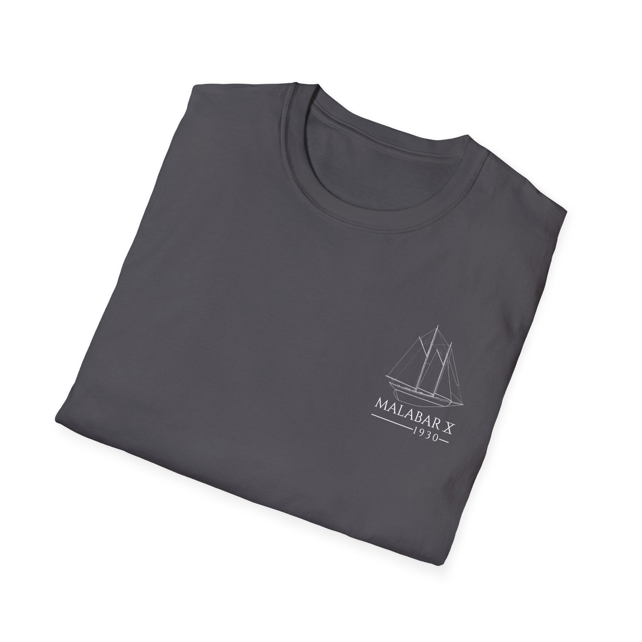 Classic Malabar X Tee - White Ink