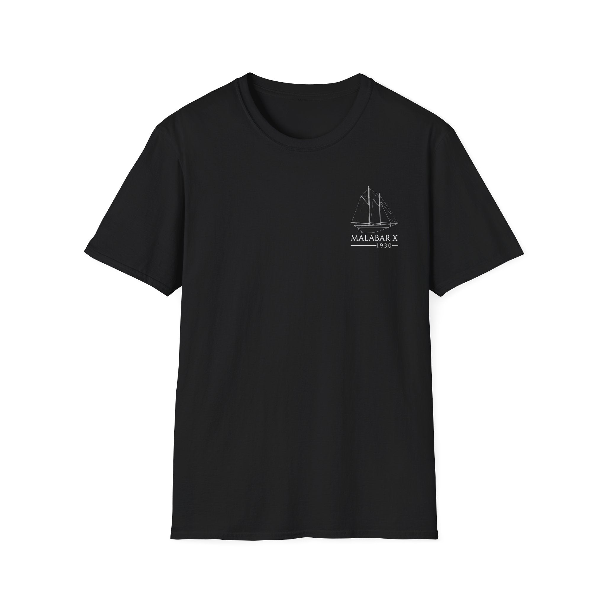 Classic Malabar X Tee - White Ink