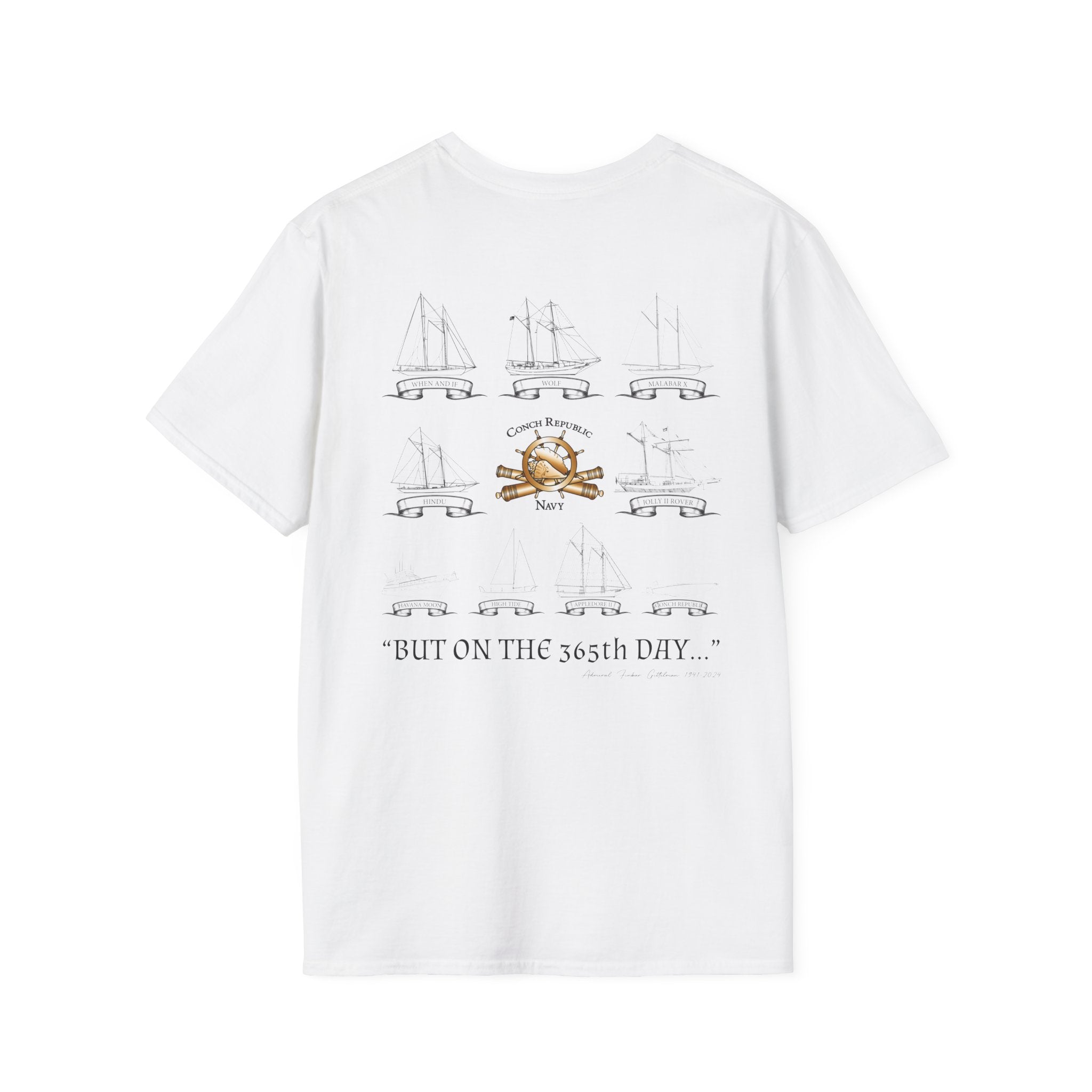 Conch Republic Navy Fleet T‑Shirt