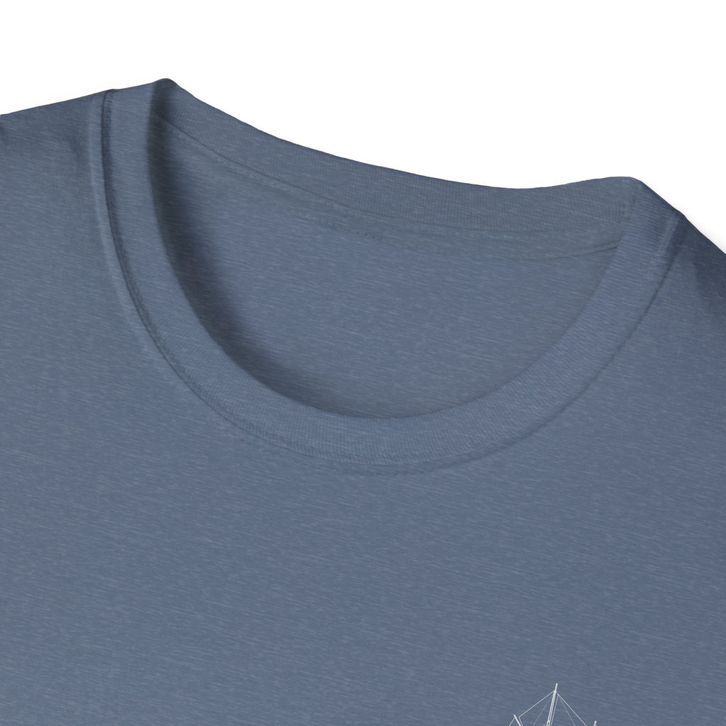 Classic Malabar X Tee - White Ink