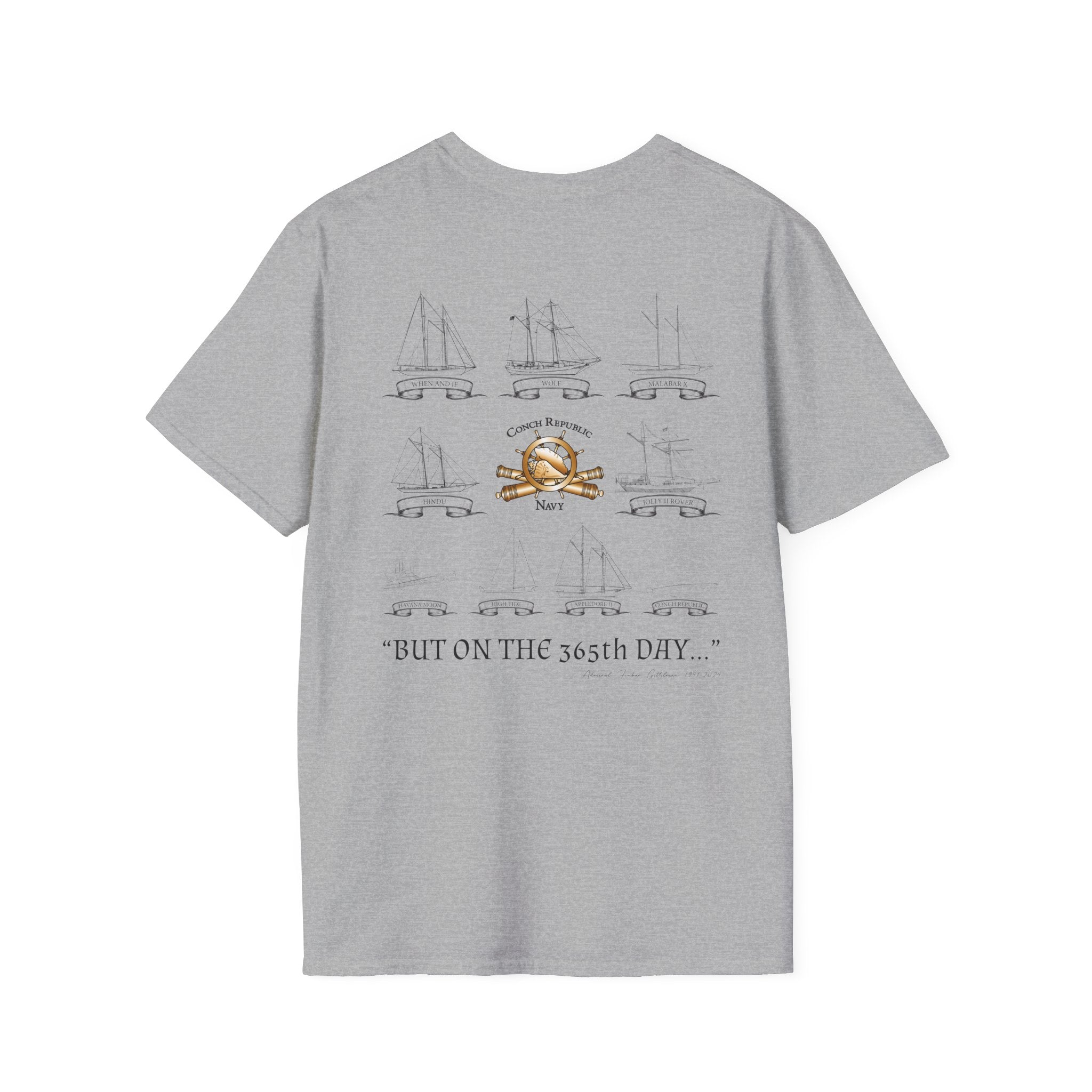 Conch Republic Navy Fleet T‑Shirt