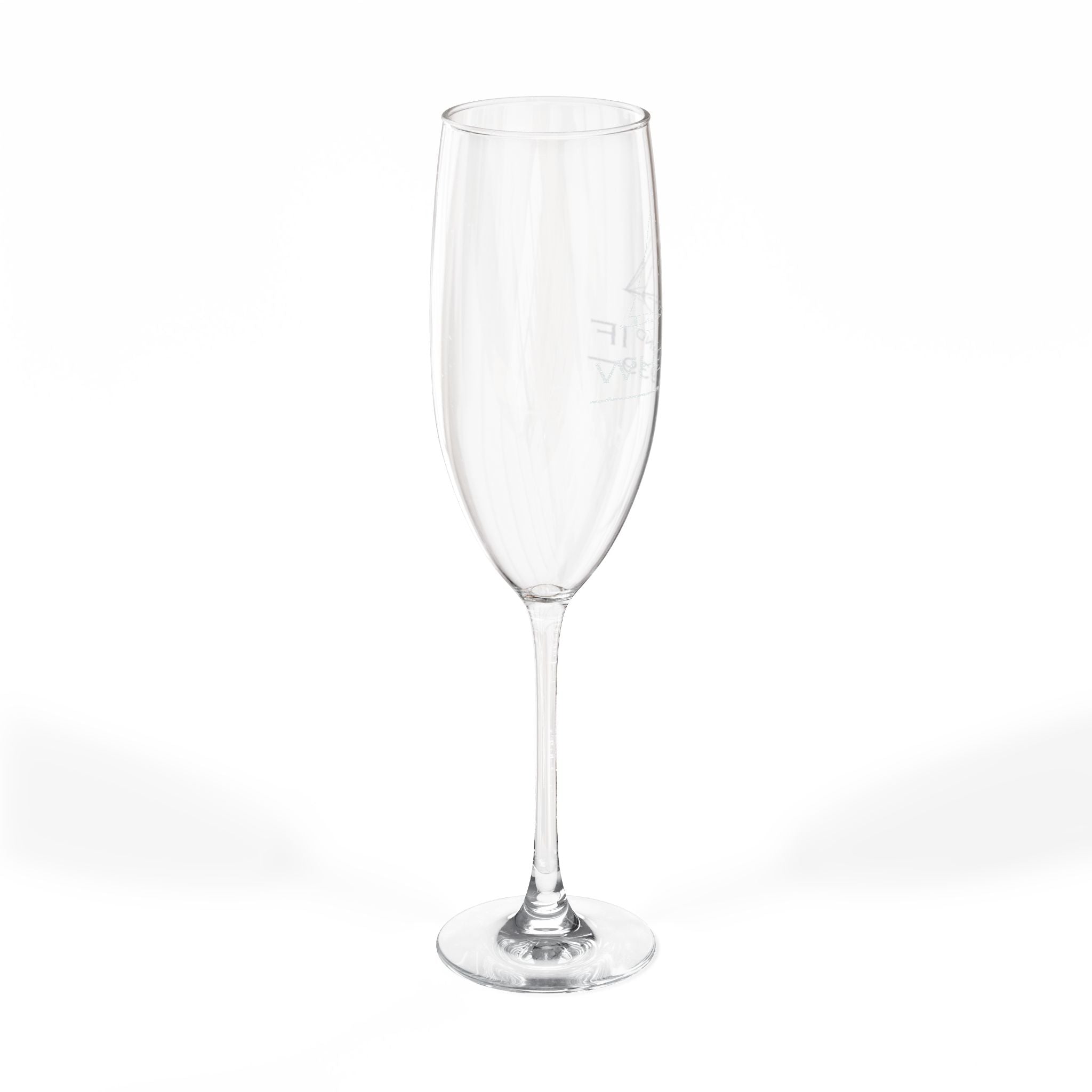 Engraved 8oz Champagne Flute