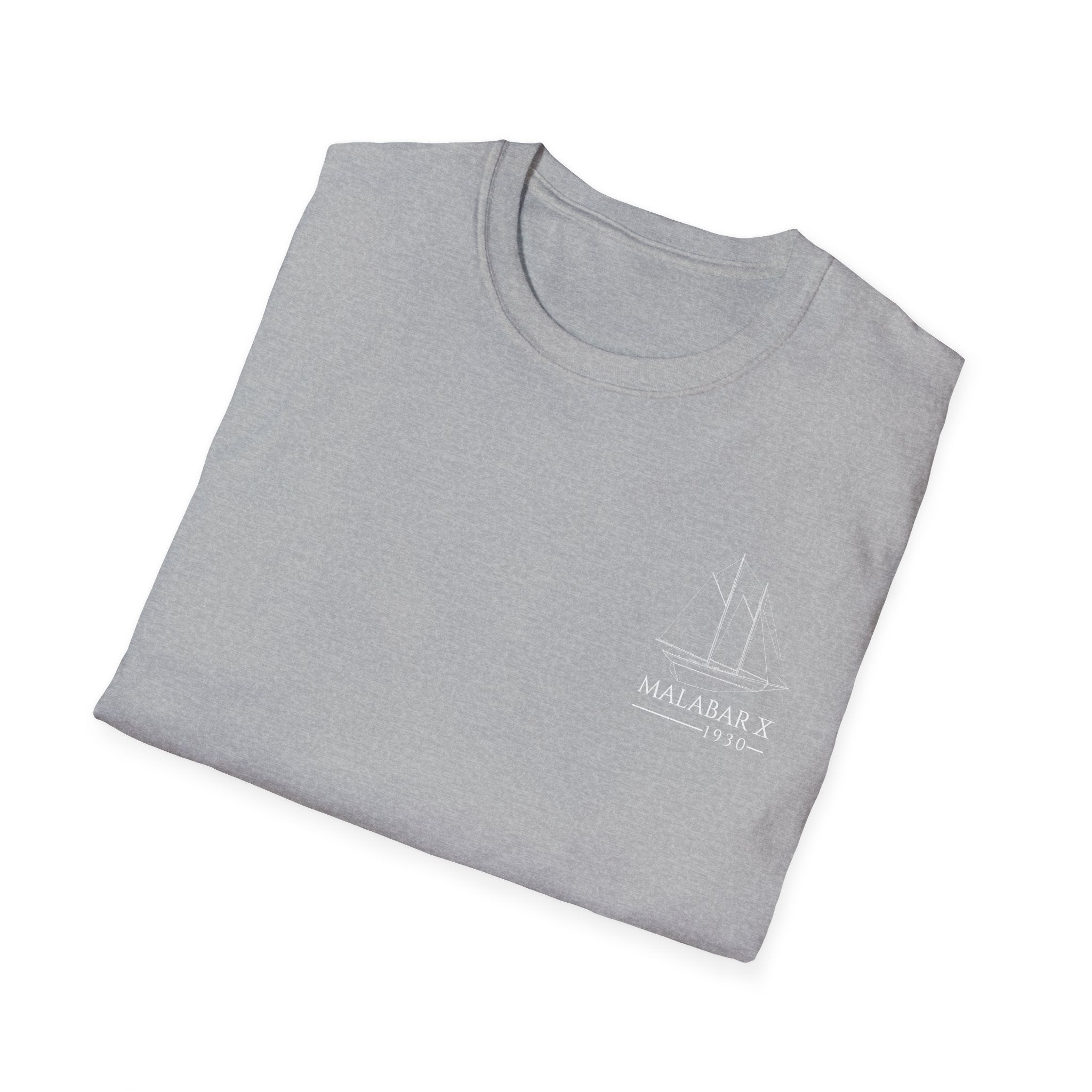 Classic Malabar X Tee - White Ink