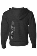 NuBlend Full-Zip Hooded Sweatshirt White Ink