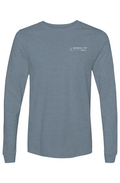 Bella Canvas Long Sleeve T Shirt WHIF White Ink