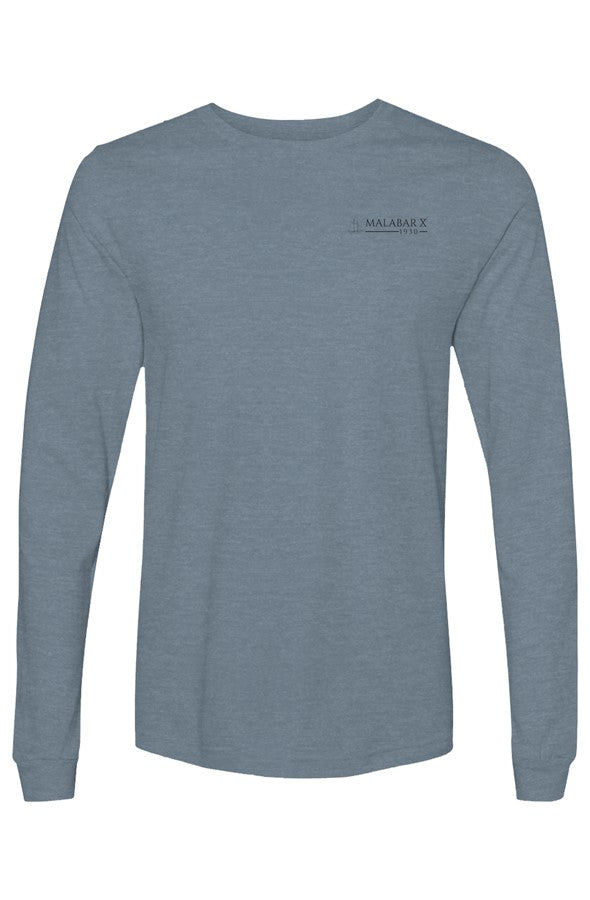 Malabar X Long Sleeve Tee Black Ink