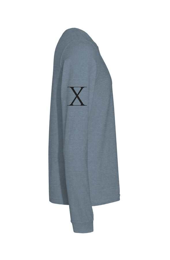 Malabar X Long Sleeve Tee Black Ink