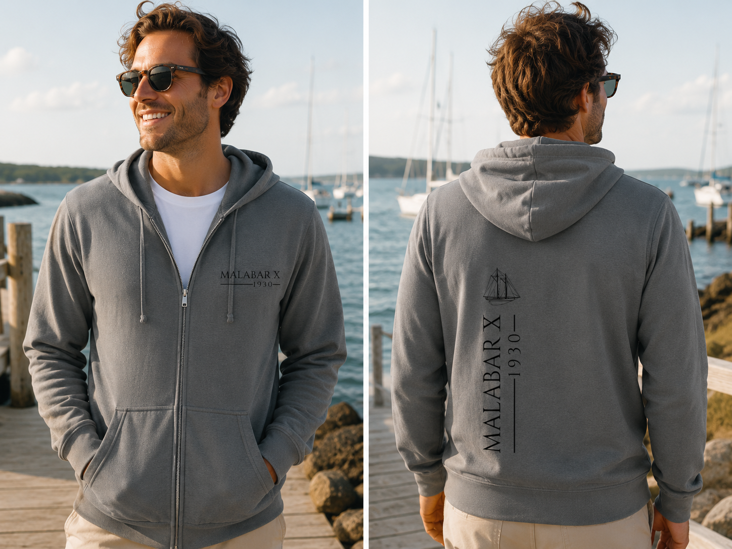 Malabar X Full Zip Hoodie