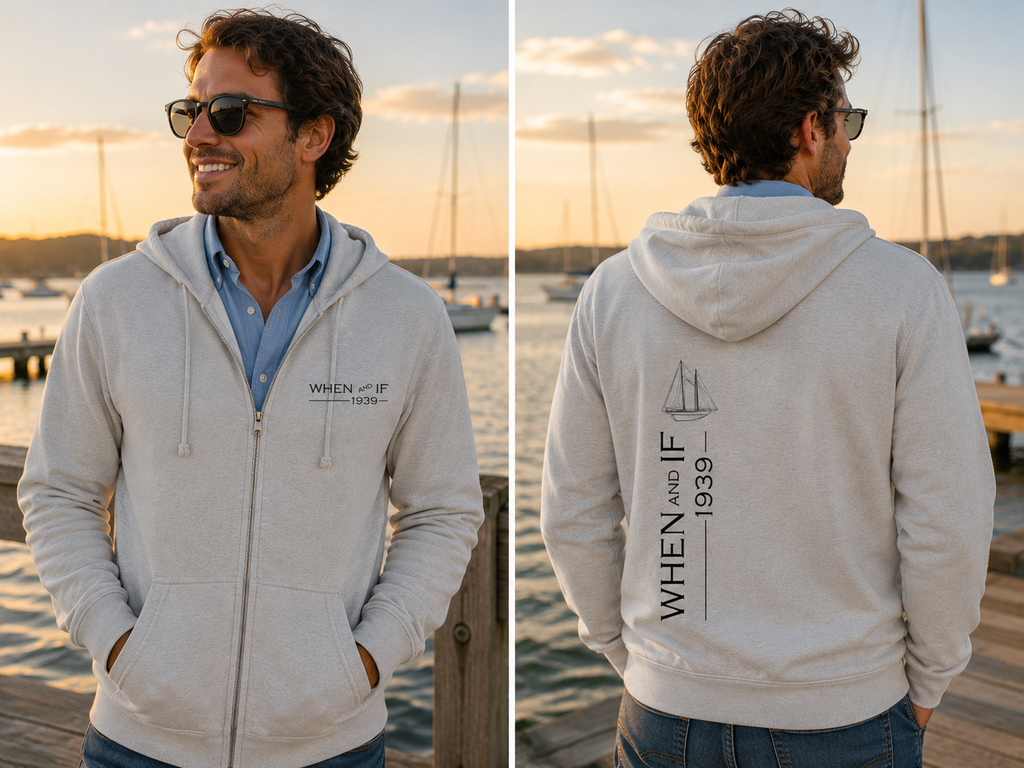 When And If Full Zip Hoodie