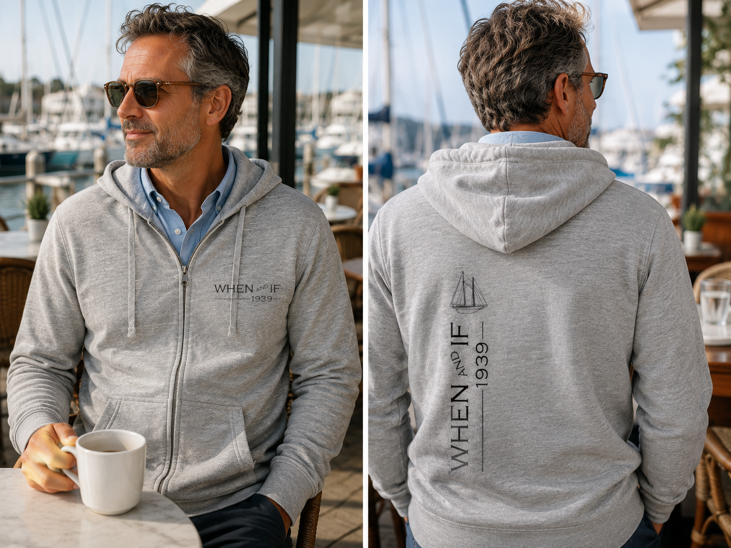 When And If Full Zip Hoodie
